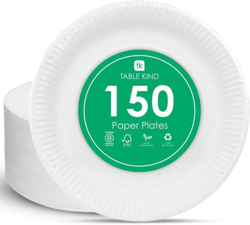 Talking Tables Pappteller rund 22 cm, 150 Stück