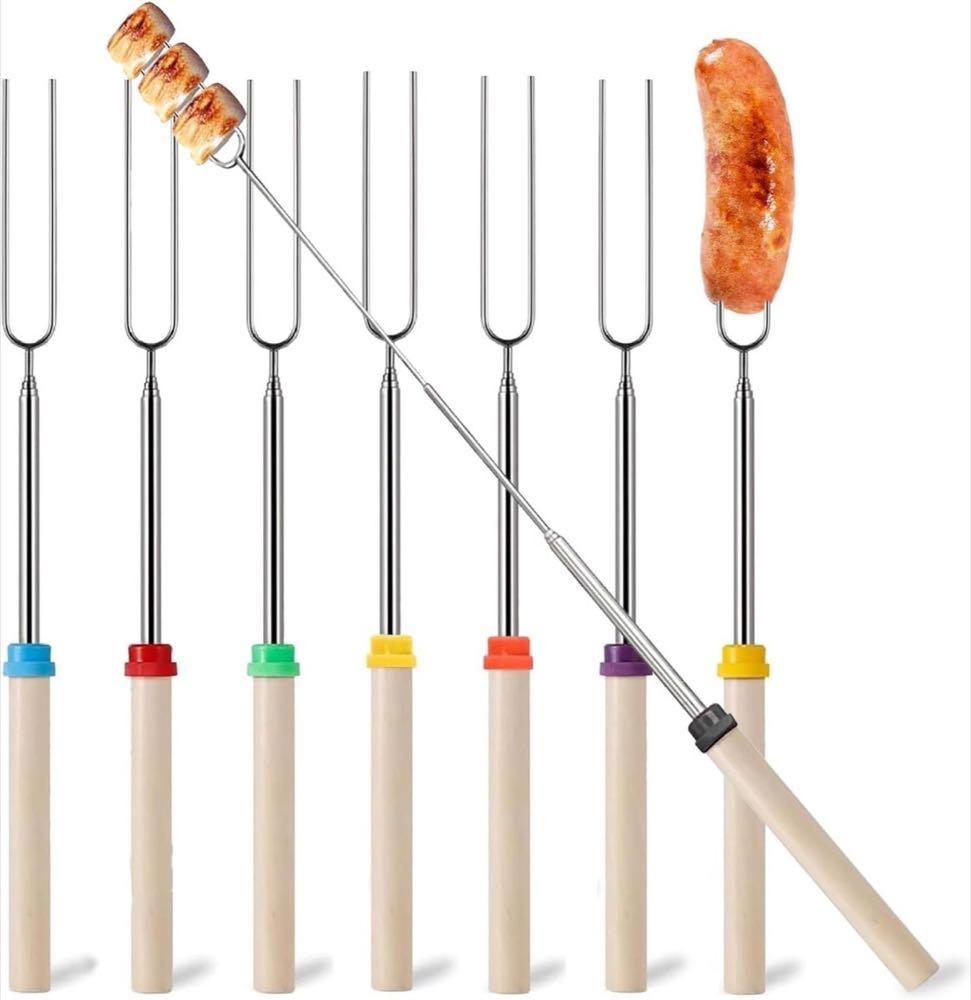 Baieye Baieye Teleskop-Spieße, 8 Stück