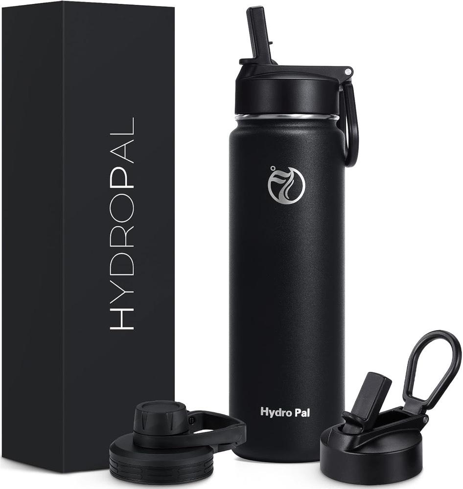 HydroPal Isolierflasche 750 ml mit Strohhalm