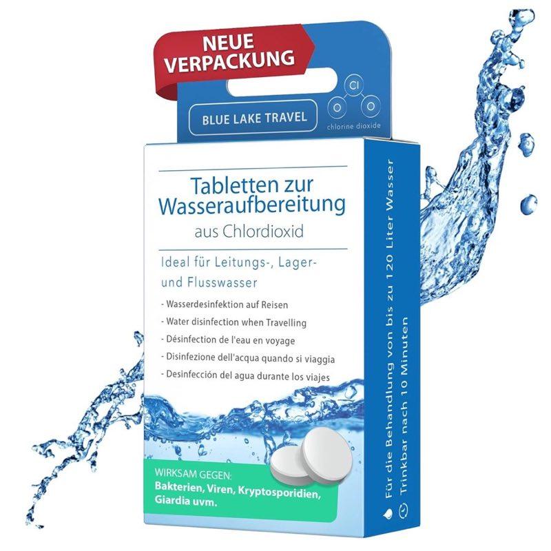 Blue Lake Travel Blue Lake Travel Chlordioxid, 120 Tabletten