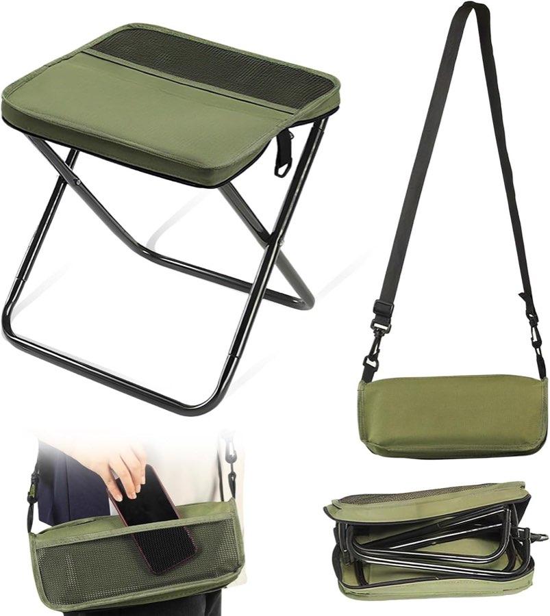 nnOuOnn Rucksack-Klapphocker grün