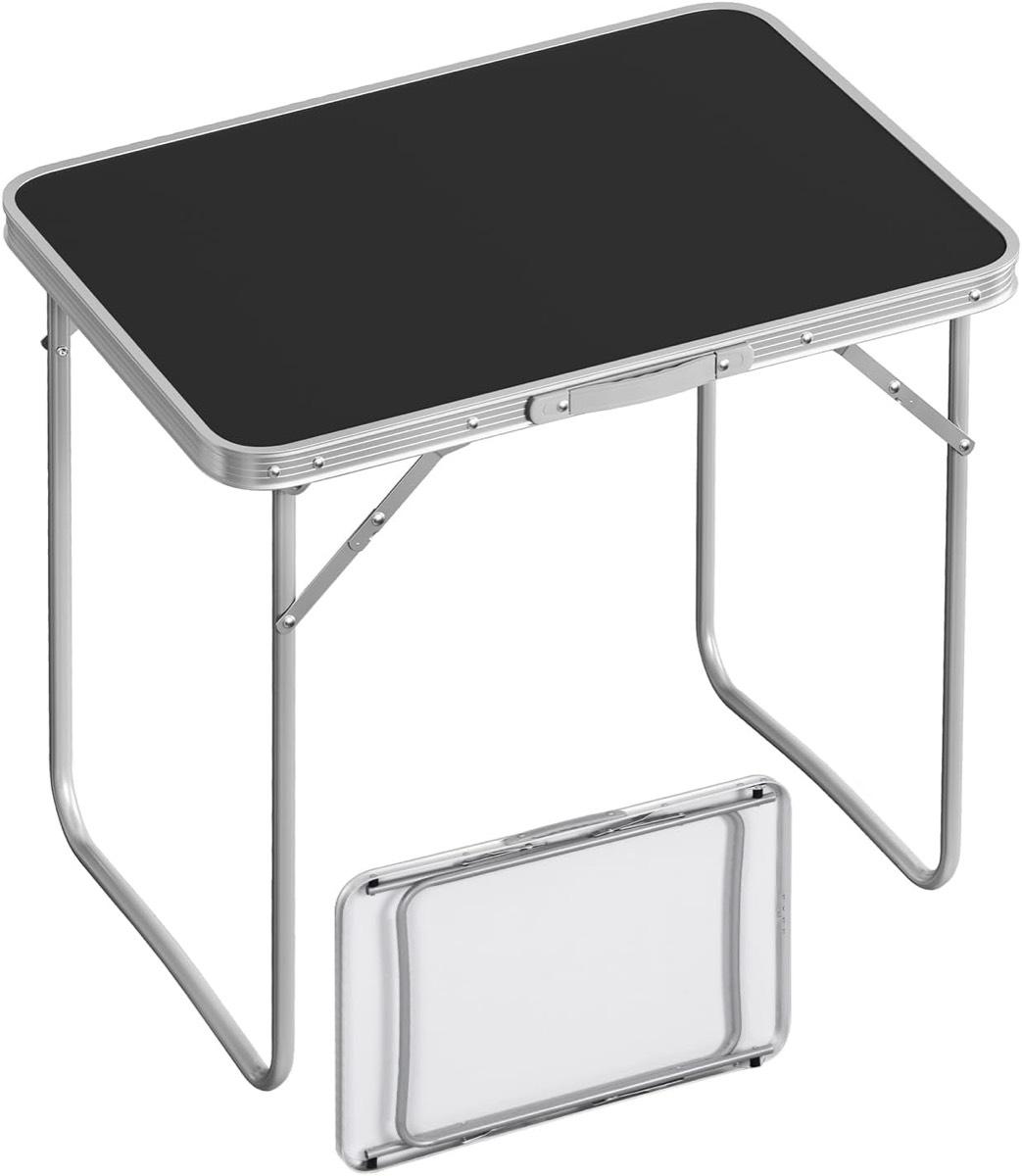 WOLTU WOLTU Klapptisch 70 × 60 cm, Schwarz