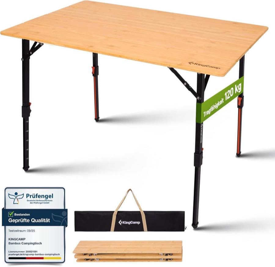 KingCamp Bambus 80 × 60 cm
