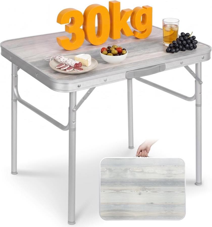 Homecall Alu-Klapptisch 75 × 55 cm