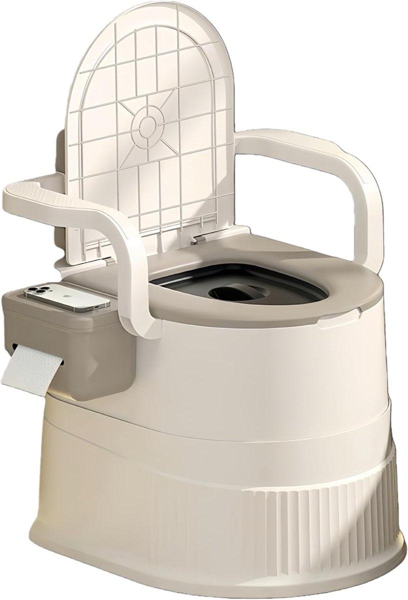RVTENRIO Toilette mit Lehne