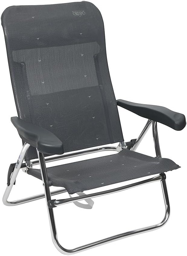 Crespo Crespo Strandstuhl AL/205 Dunkelgrau
