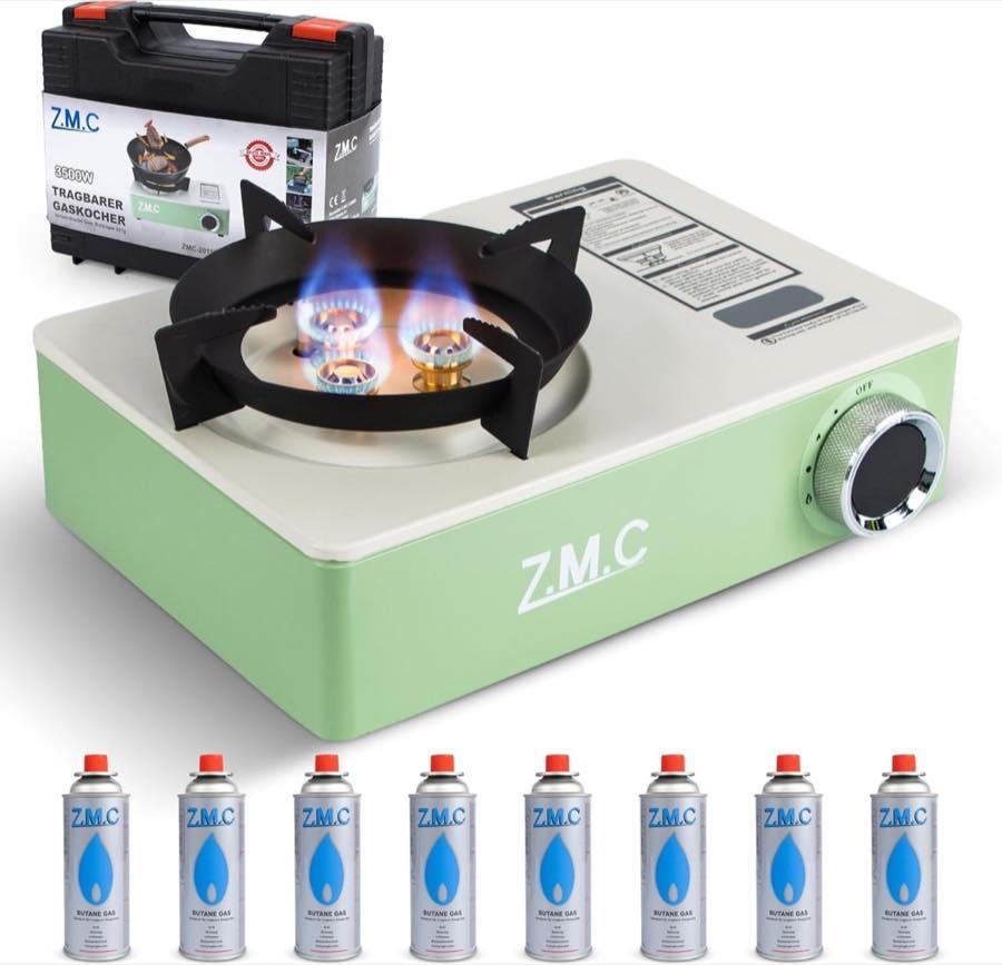 Z.M.C 3,5-kW-Kocher mit 8 Kartuschen