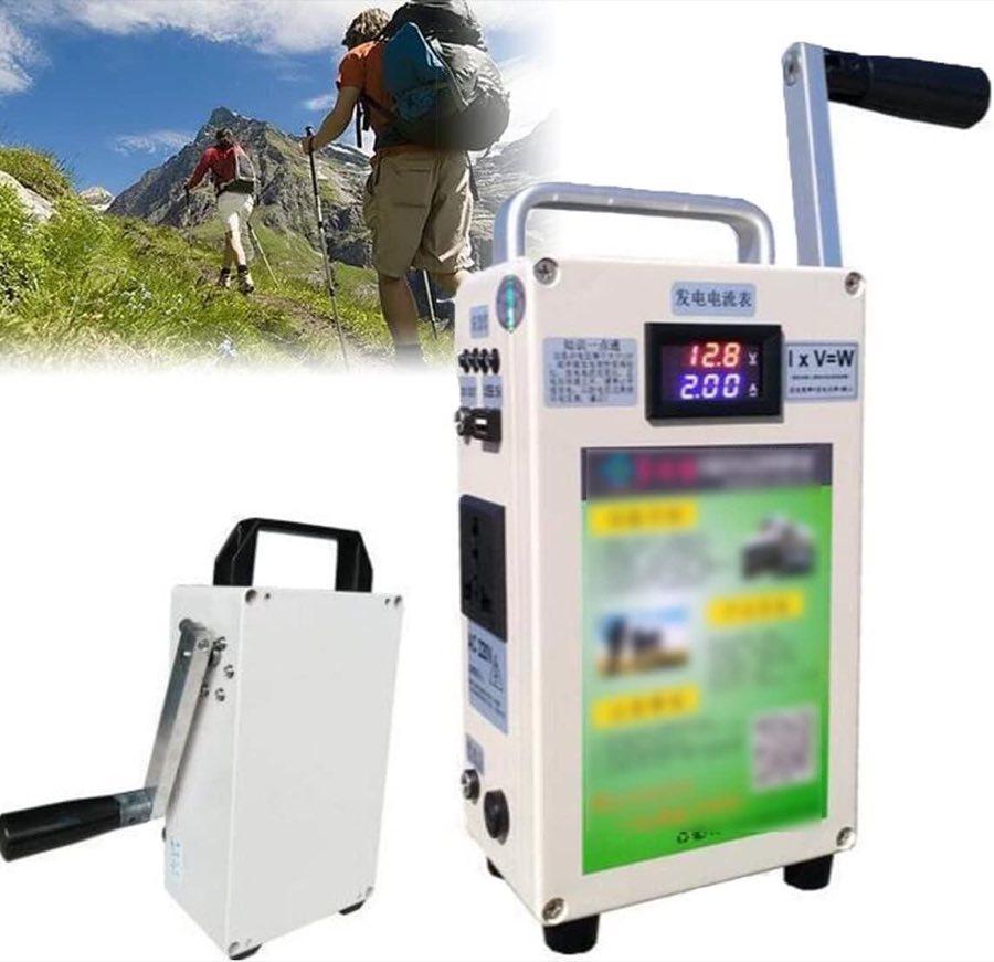 XDLYWUZIQ Handkurbelgenerator 150 W