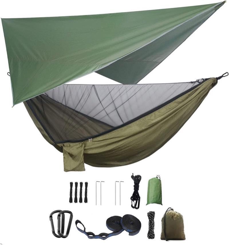 YCD YCD Hängematten-Set mit Netz und Tarp