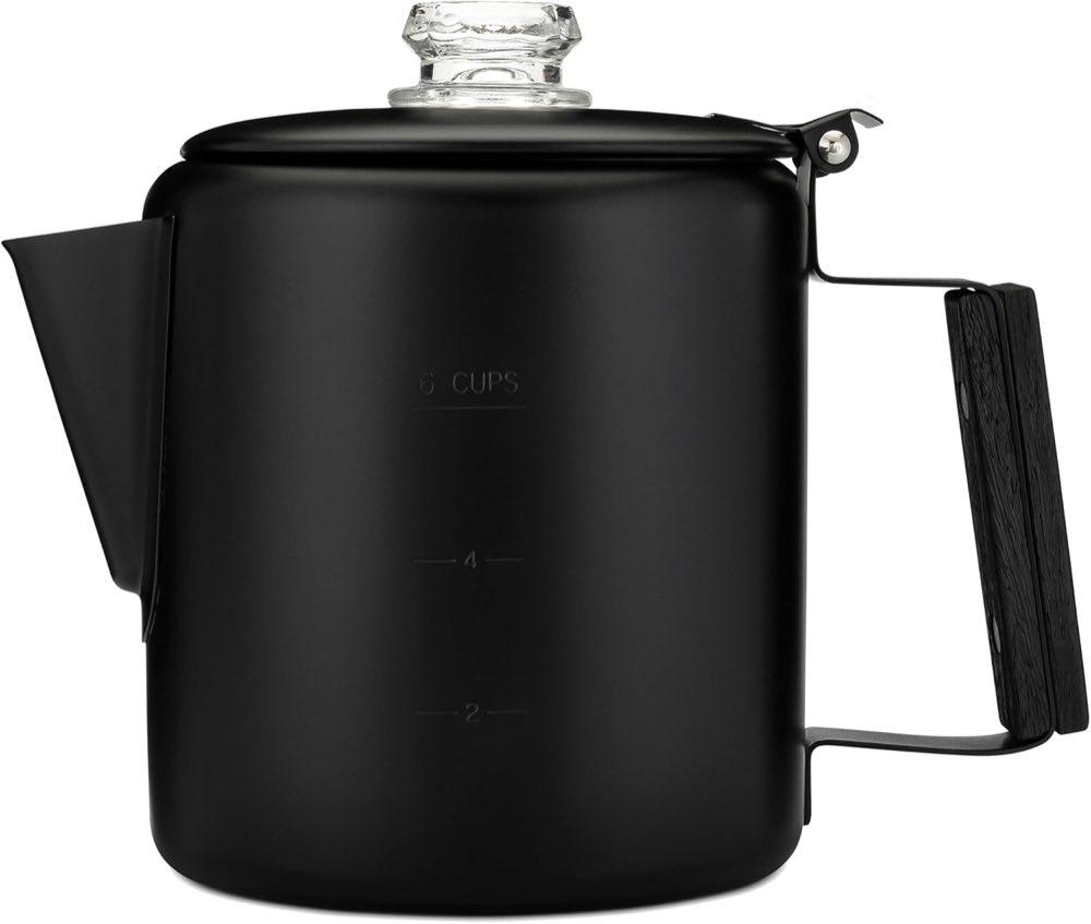 Coletti Coletti Bozeman Perkolator 6 Tassen schwarz