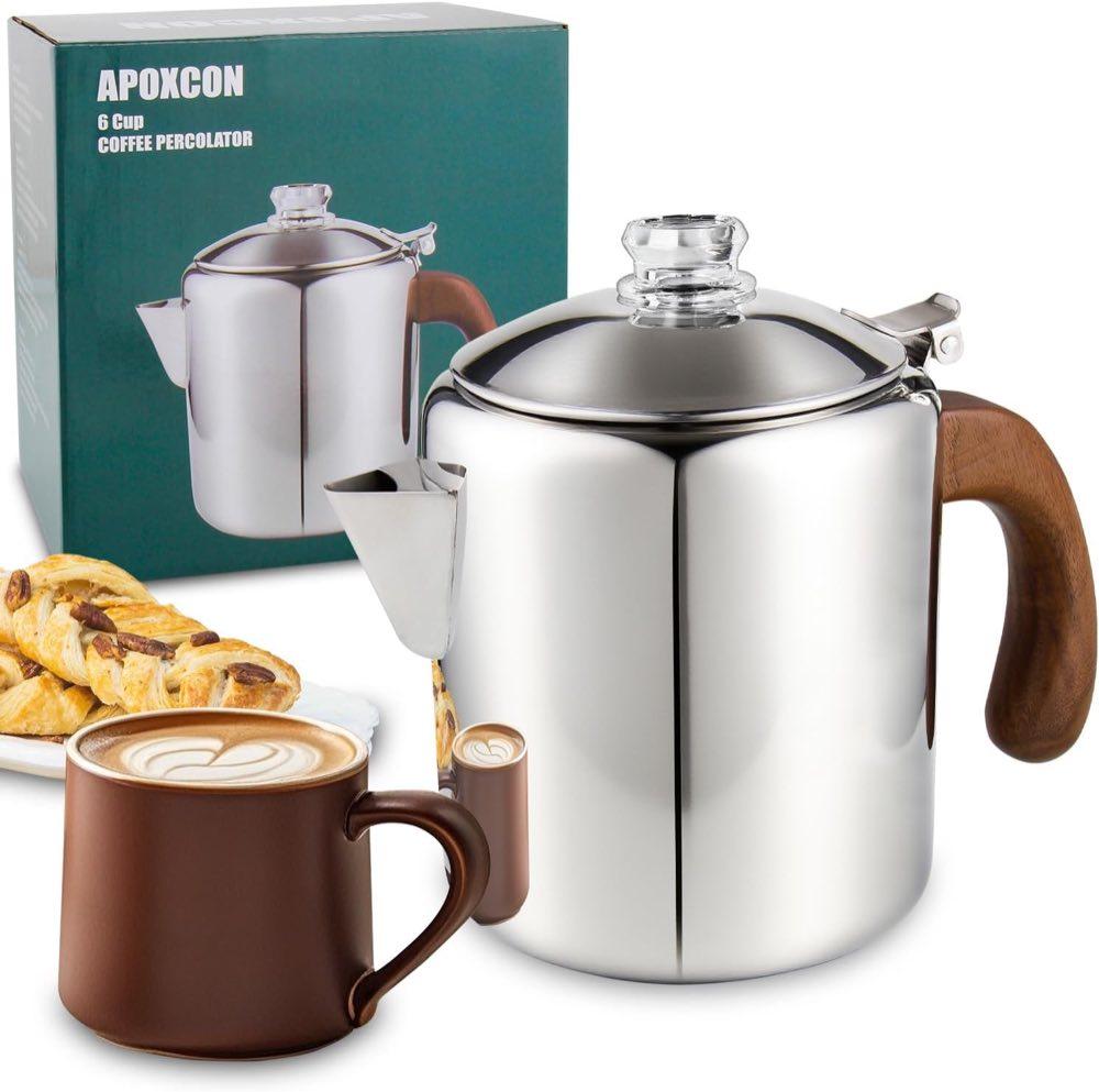 APOXCON Herd-Perkolator 6 Tassen