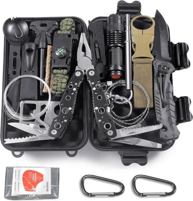 Graxury Graxury 14-in-1 Survival Kit
