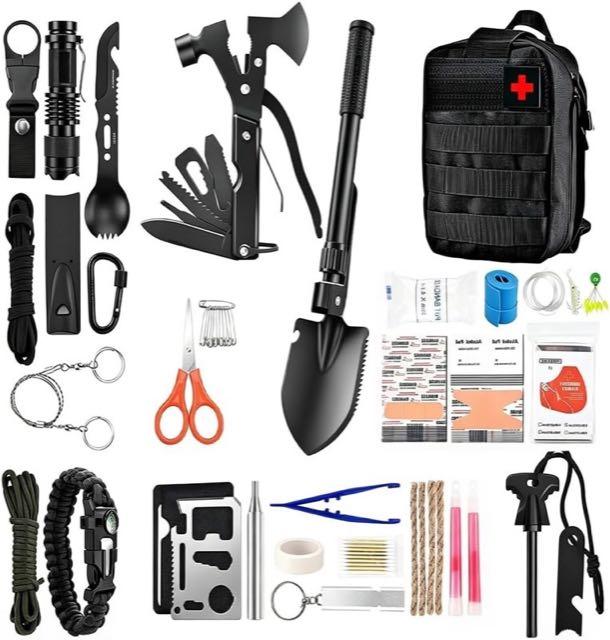KUWUNG Survival-Kit 66 Teile