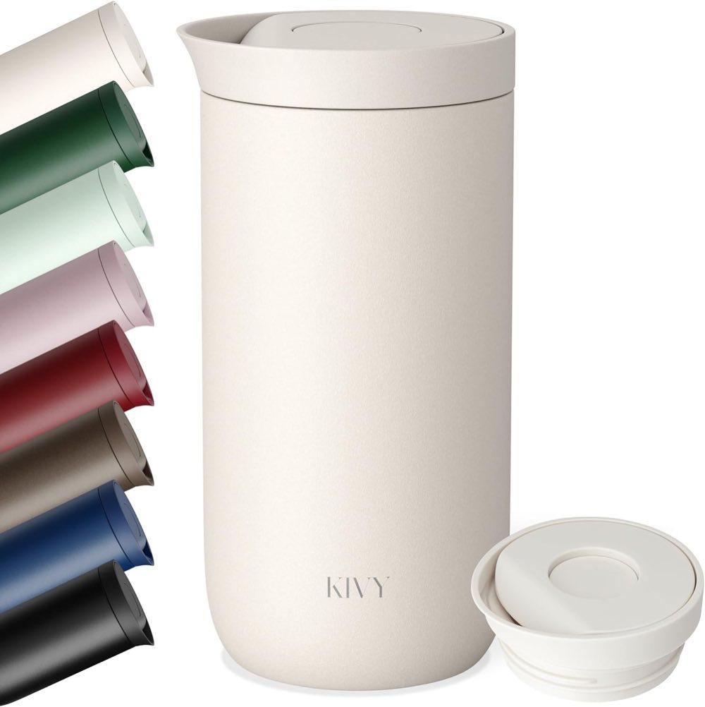 KIVY Thermobecher 500 ml, cremeweiß