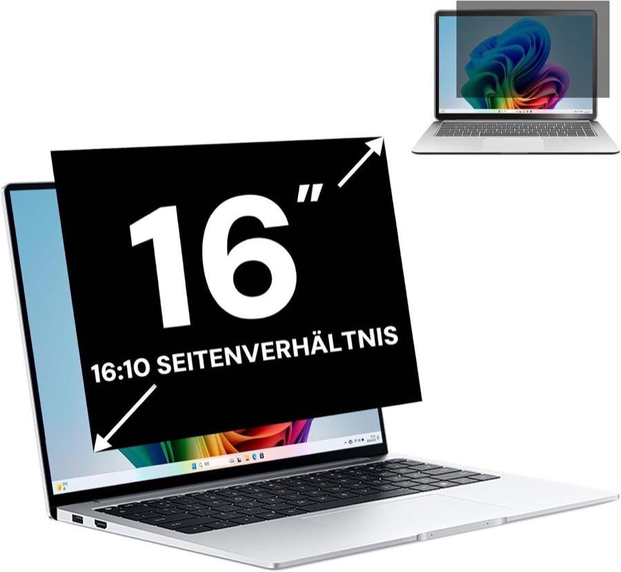 FYJRCY FYJRCY Sichtschutzfolie 16 Zoll 16:10