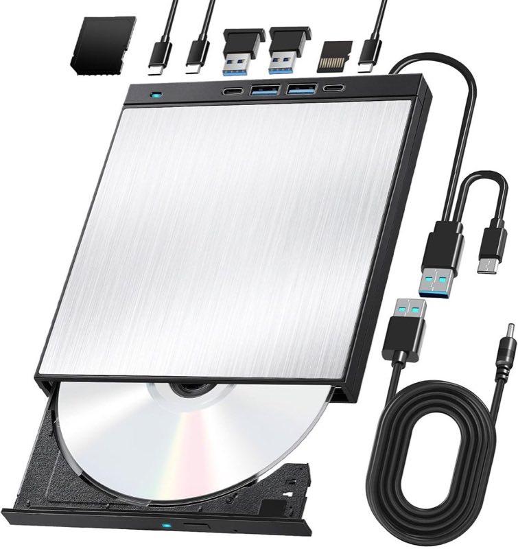 aelrsoch Externes Blu-ray silber