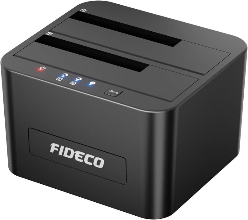 FIDECO Dual-Bay-Dockingstation YPZ04-S2