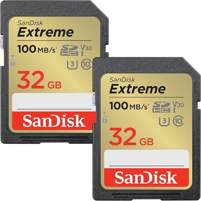 SanDisk SanDisk Extreme SDHC 32 GB, 2er-Pack - Produktbild
