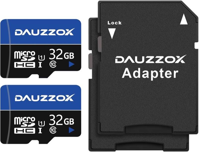 microSDHC 32 GB, 2er-Pack, U1 C10