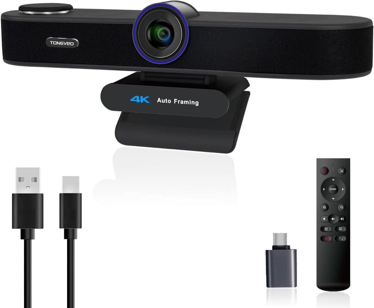 TONGVEO 4K Webcam