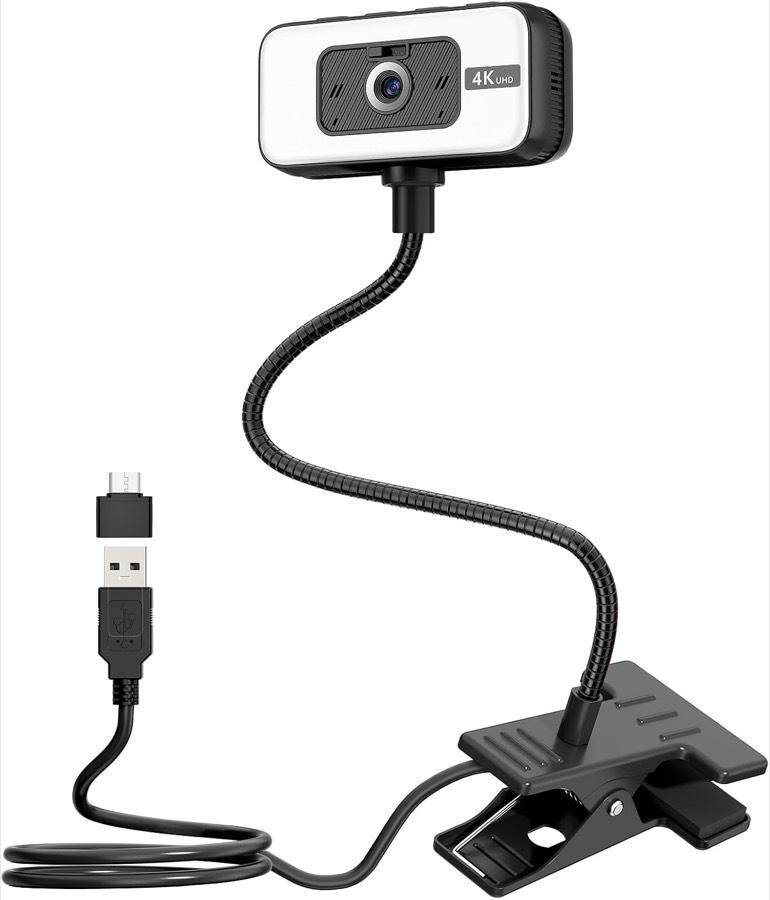 4K-Webcam mit PDAF und Mikrofon