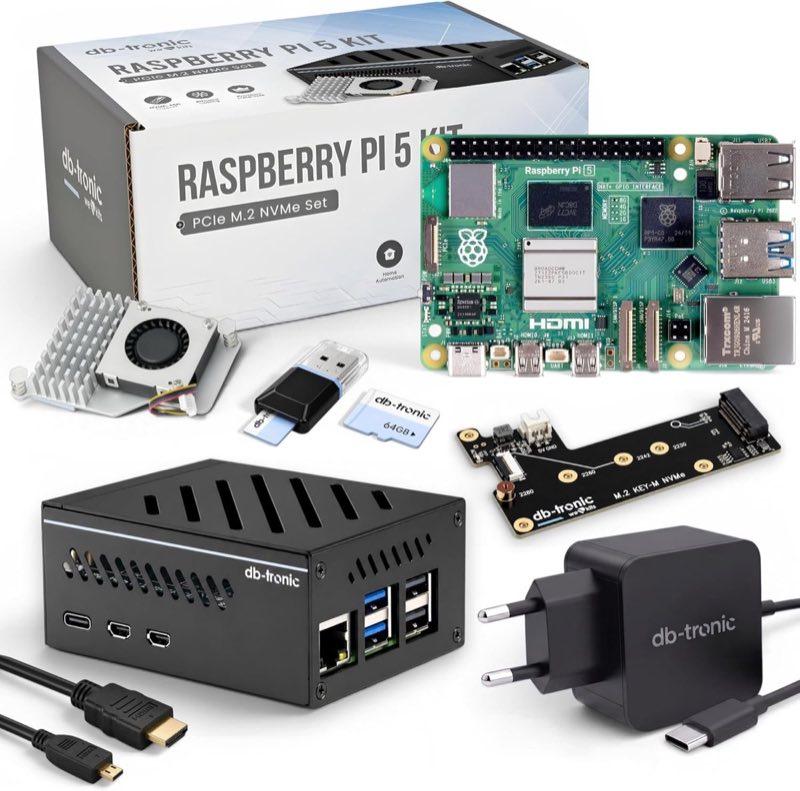 Raspberry Pi 5 8GB NVMe-Set
