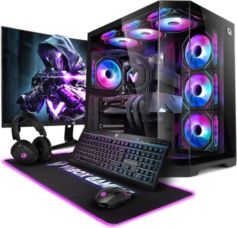 Vibox Gaming-Set mit 27-Zoll-Monitor