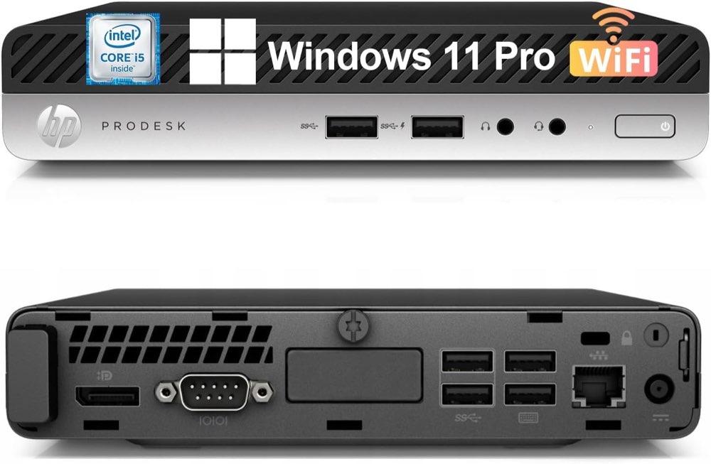 HP ProDesk 400 G3 Mini, i5-7500T, generalüberholt