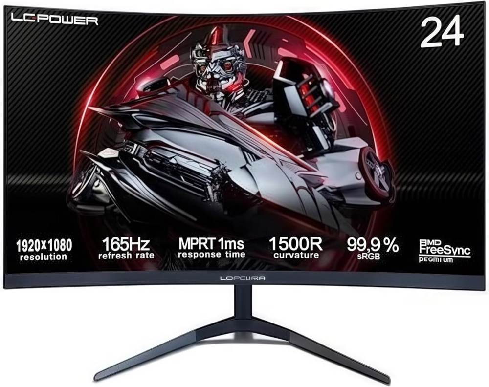 LC-Power LC-M24-FHD-165-C-V2, 24 Zoll