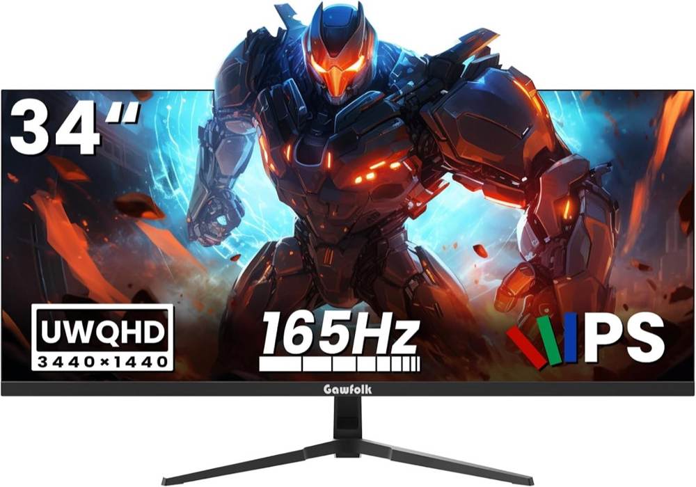 Gawfolk UltraWide 34 Zoll, 165 Hz