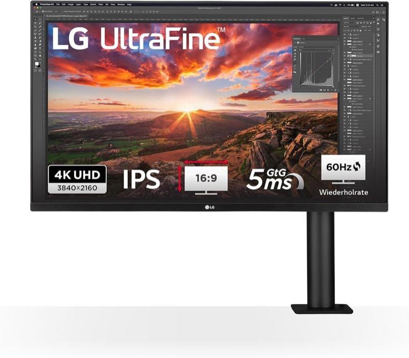 LG LG UltraFine Ergo 32UN880K, 32 Zoll 4K - Produktbild