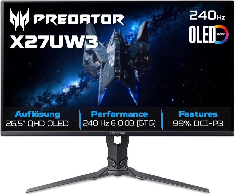 Acer Gaming Monitor Produktbild – Testsieger