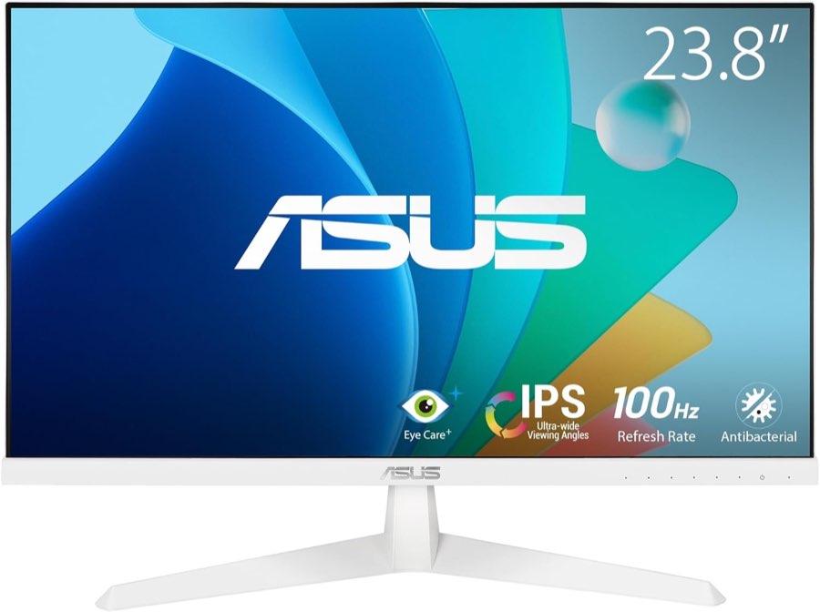 ASUS VY249HF-W 24 Zoll 100Hz Weiß FHD IPS Eye Care Monitor