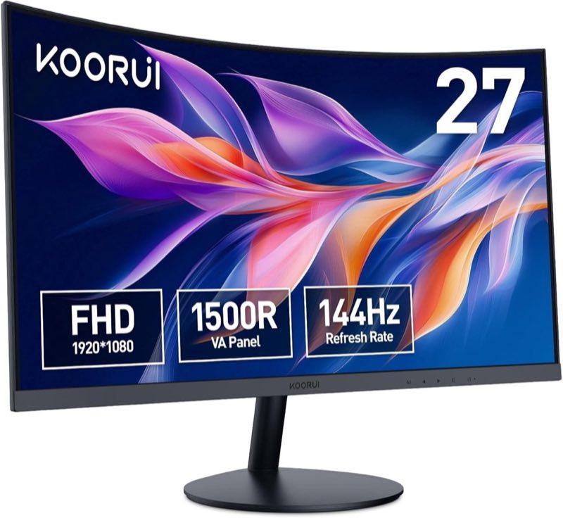 KOORUI KOORUI 27N5CA, 27 Zoll, Full HD, 144 Hz - Produktbild