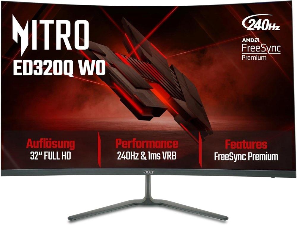 Acer Nitro ED320QW0, 32 Zoll, Full HD, 240 Hz
