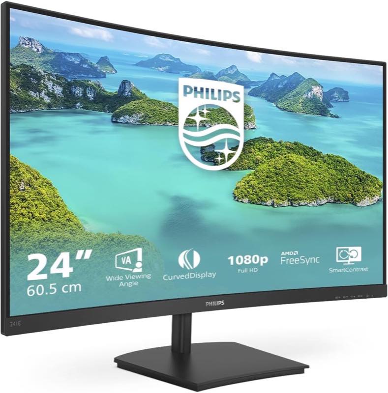 Philips Philips 241E1SCA 24 Zoll Curved - Produktbild