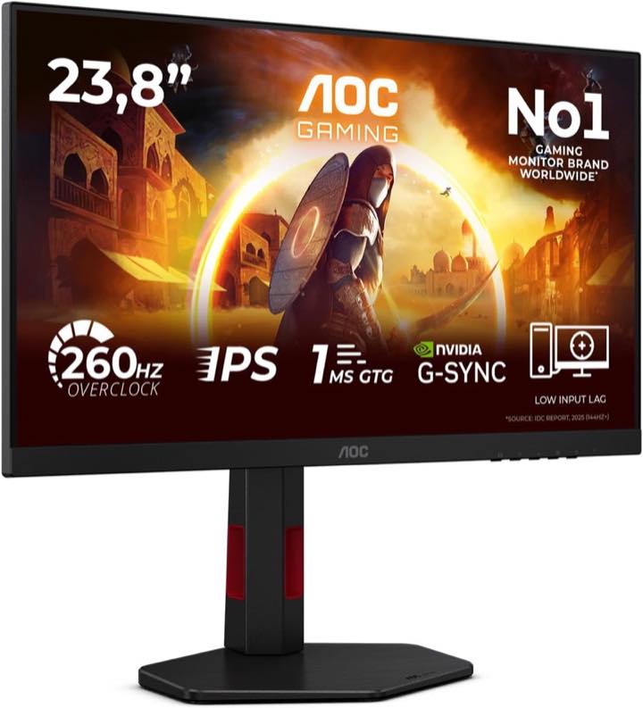 Gaming-Monitor 24 Zoll Produktbild – Testsieger