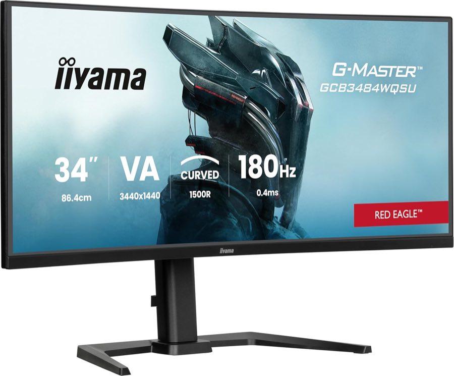 iiyama G-Master Red Eagle GCB3484WQSU-B1, 34 Zoll, Curved