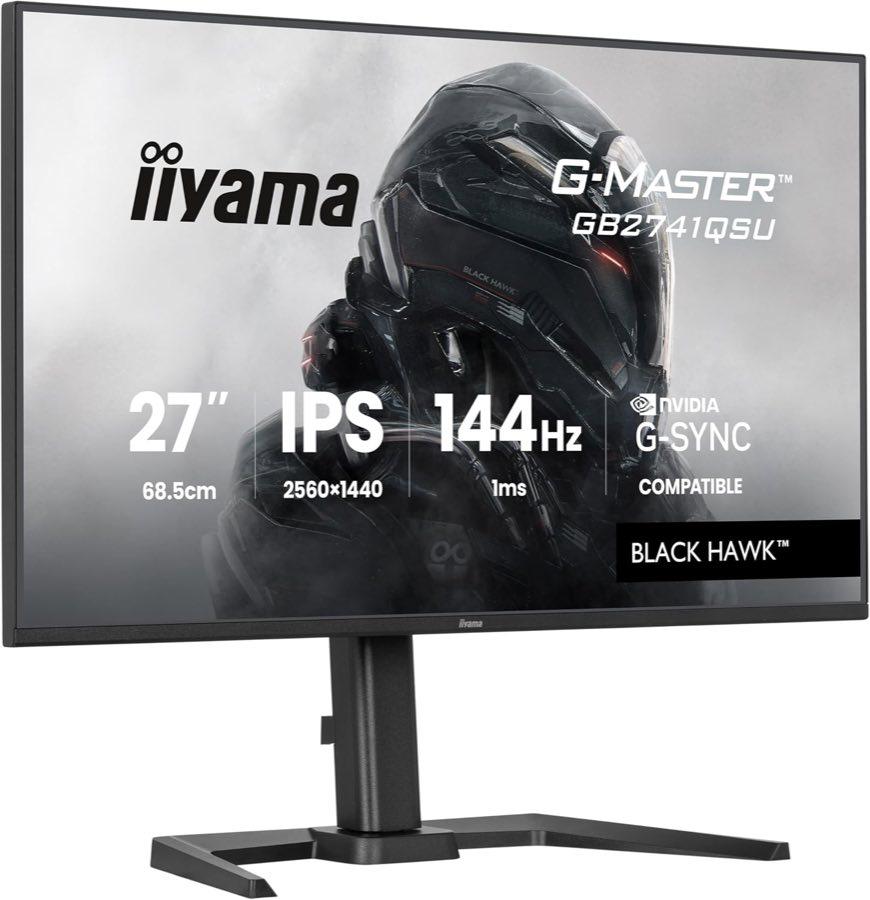 iiyama G-Master Black Hawk GB2741QSU-B1, 27 Zoll, QHD