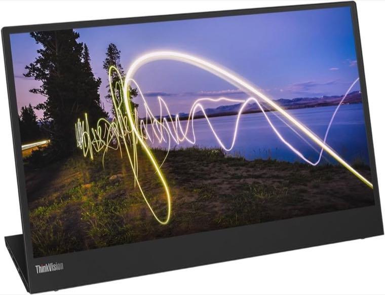 Lenovo Lenovo ThinkVision M15, 15,6 Zoll, Full HD, 60 Hz - Produktbild