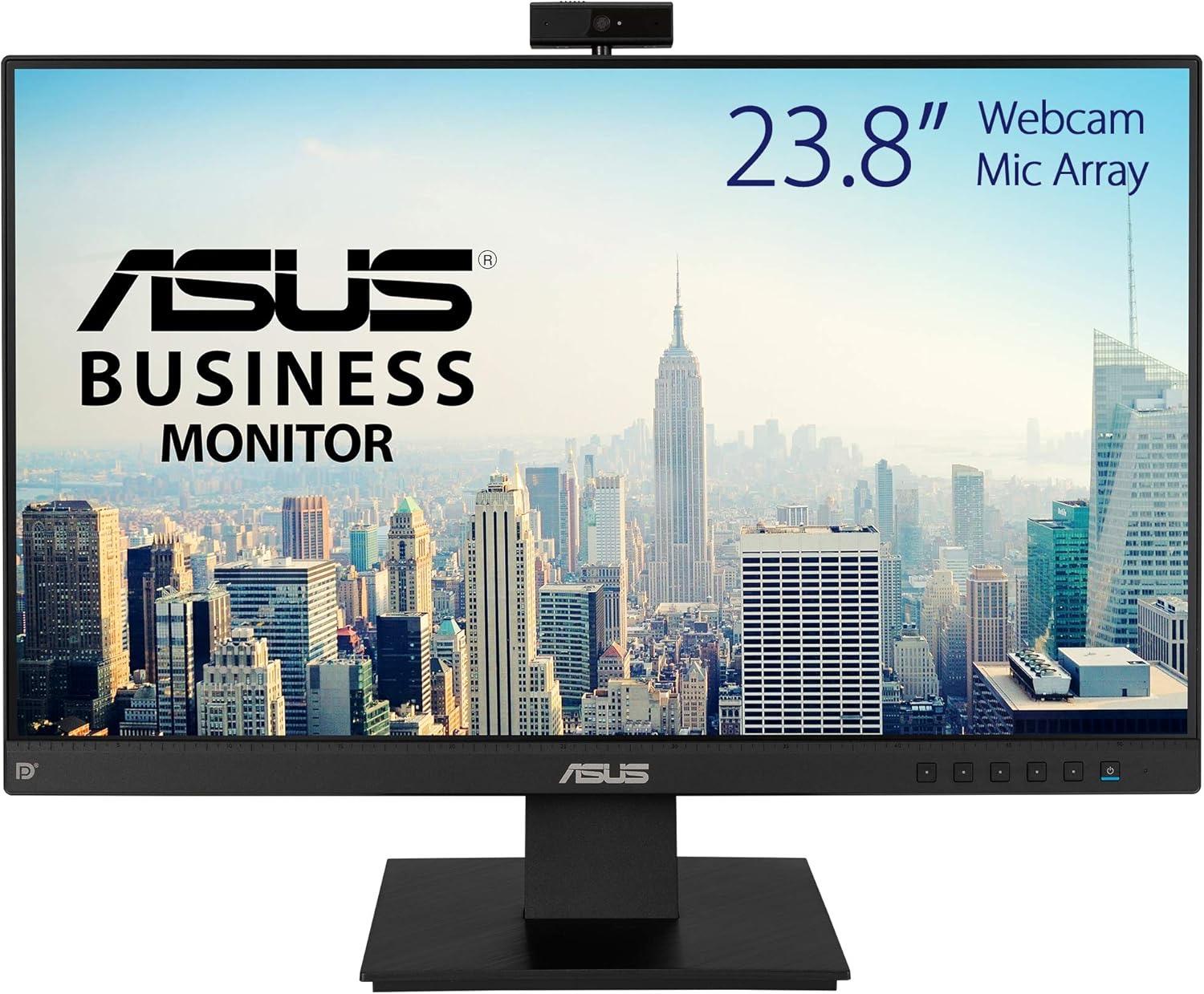 ASUS Business BE24EQK 24 Zoll Full HD IPS Webcam-Videokonferenz-Monitor