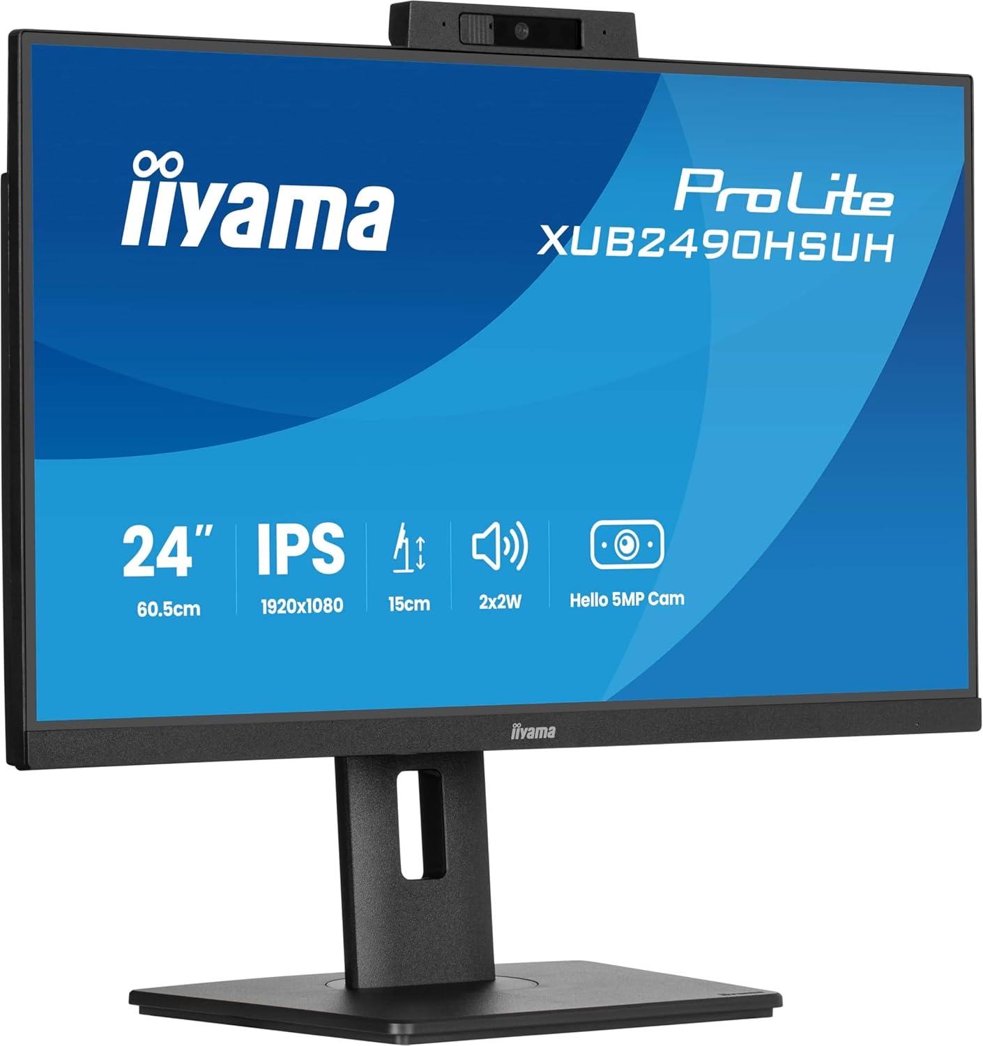 iiyama ProLite XUB2490HSUH-B2 Full-HD IPS-Monitor