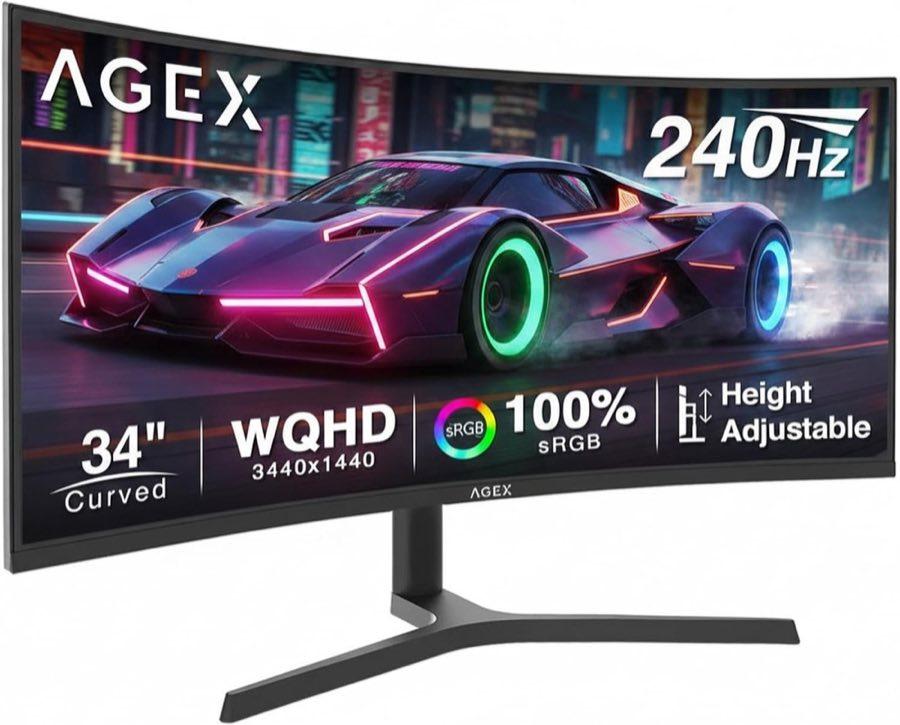 X AGEX 34 Zoll 240 Hz