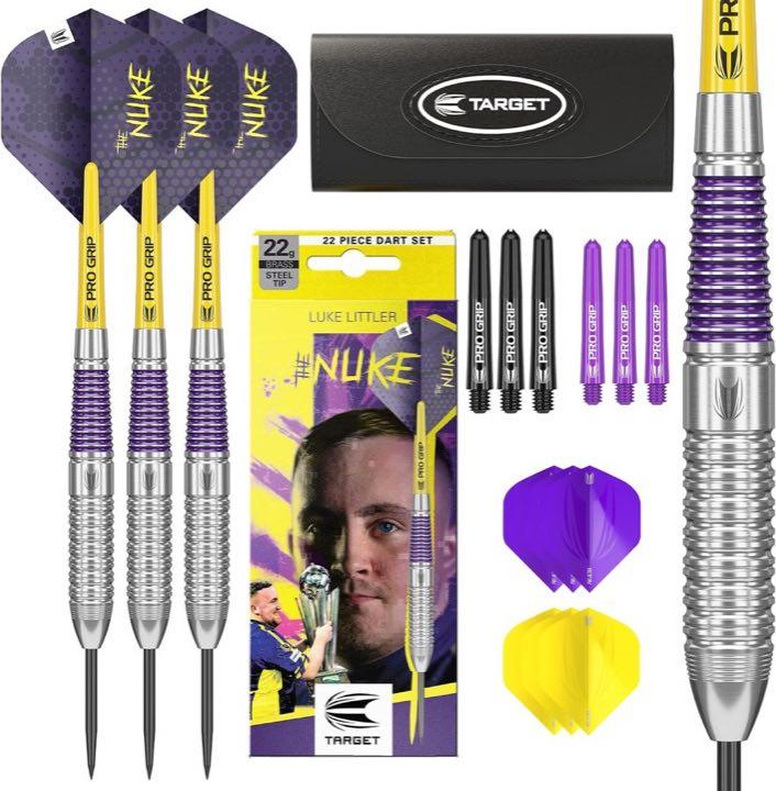 Target Luke Littler Brass, 22 g
