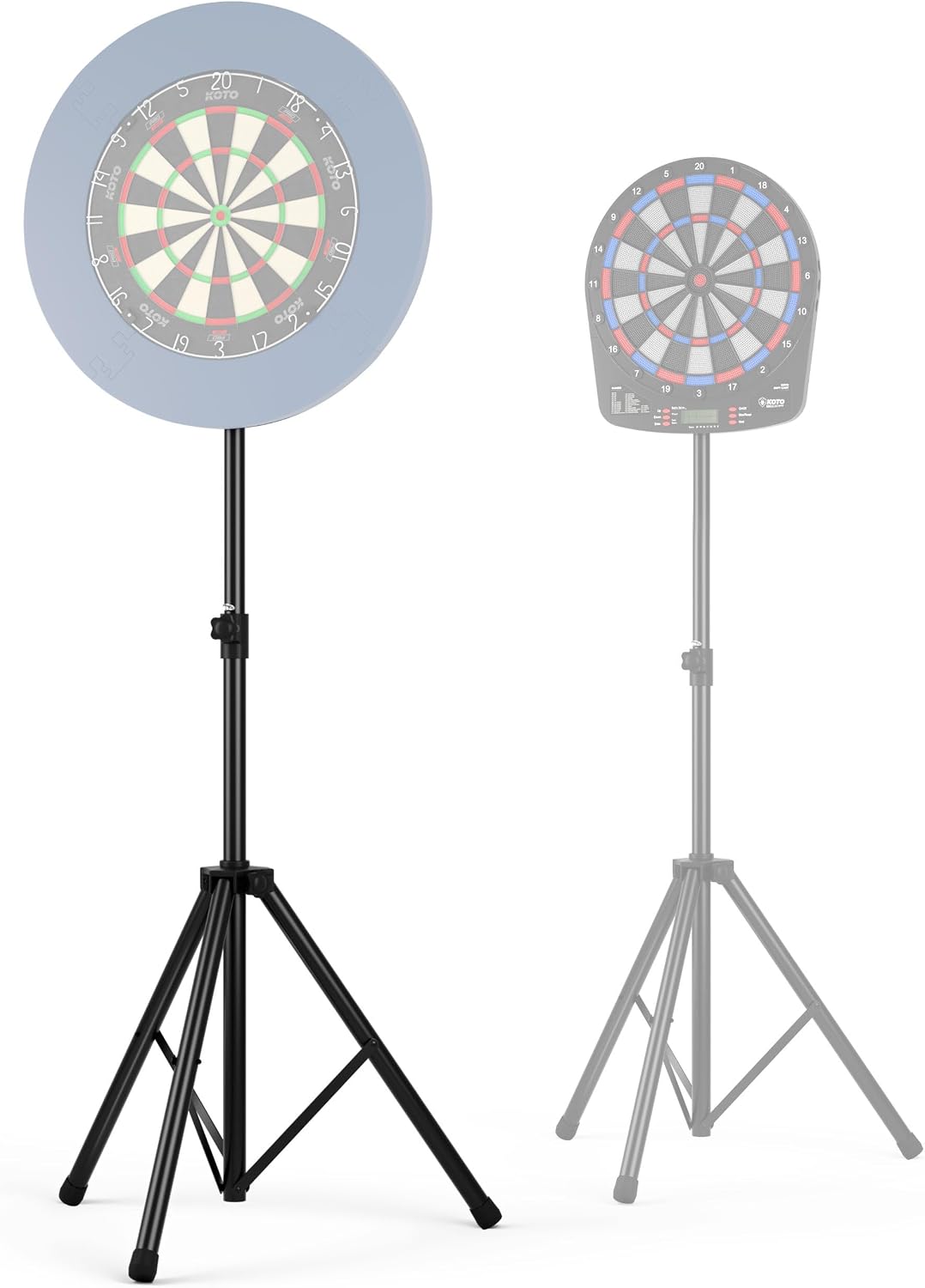 KOTO Dartständer, klappbar, höhenverstellbar