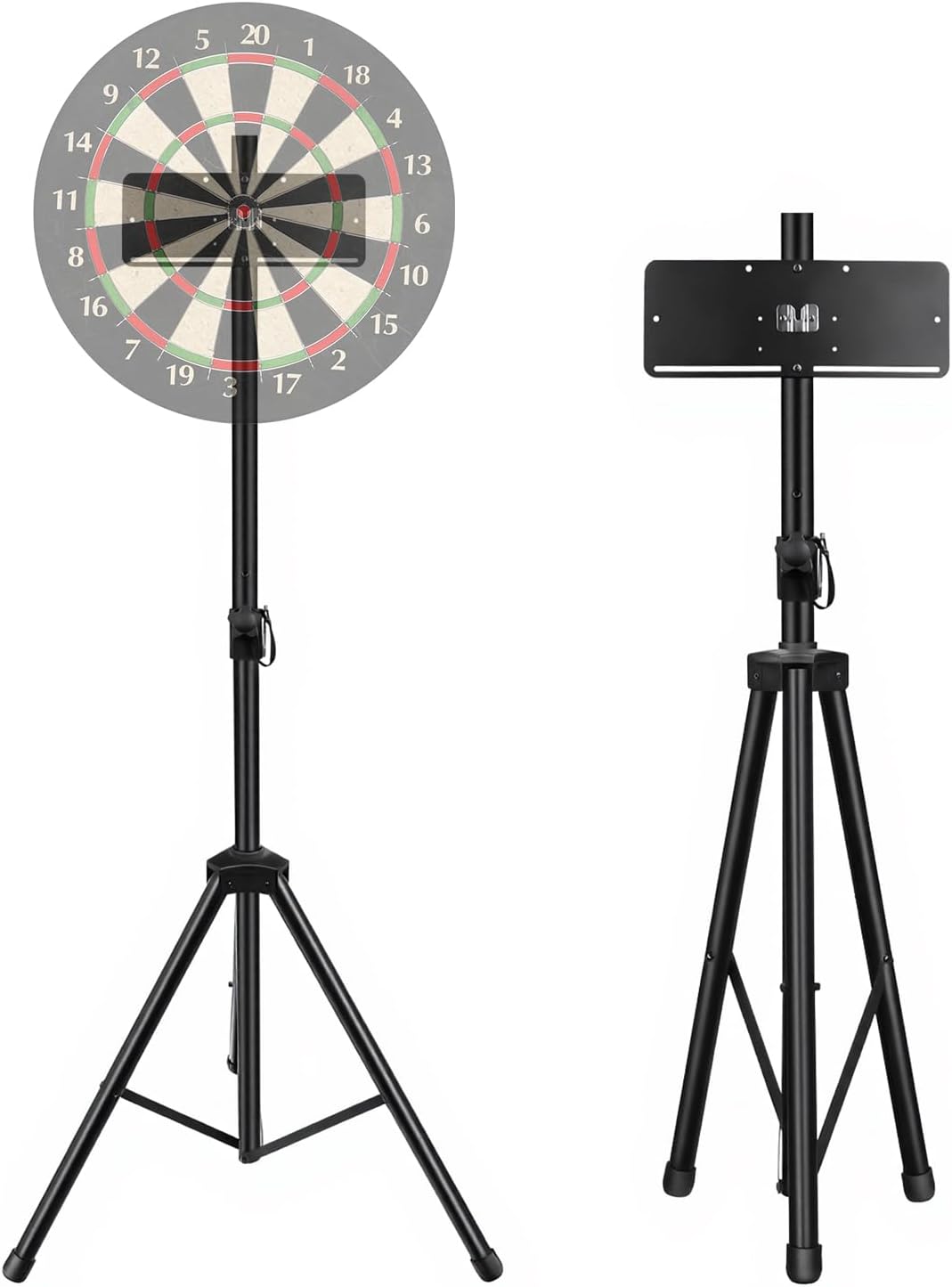 Capsste Dartständer 104–205 cm, 5,4 kg