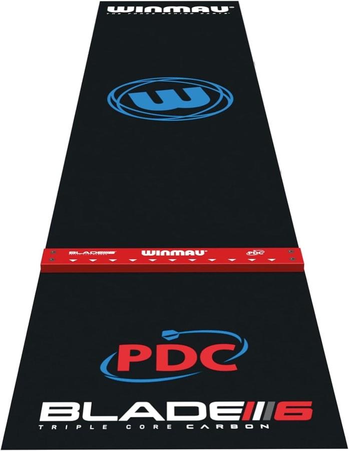 WINMAU WINMAU Pro Zone Präzision PVC Dartteppich mit erhöhter Abwurflinie