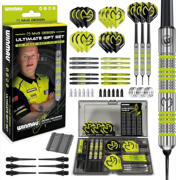WINMAU WINMAU MvG Geschenkset Soft Tip