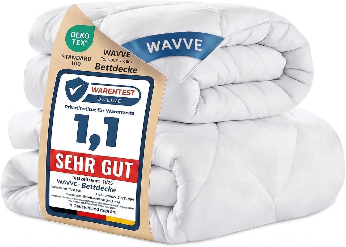 WAVVE Bettdecke 135×200 2-teilig