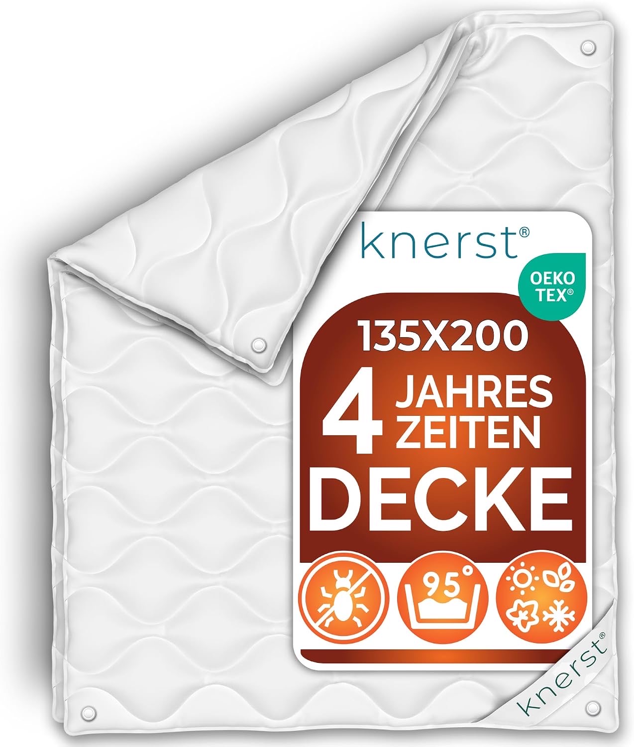 KNERST 4-Jahreszeiten-Bettdecke 135×200